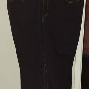Lane Bryant Black Skinny Jeans